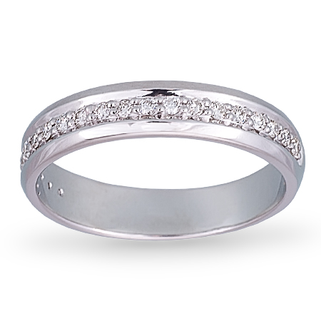 Обручальное кольцо, золото, бриллиант, 12011819-1